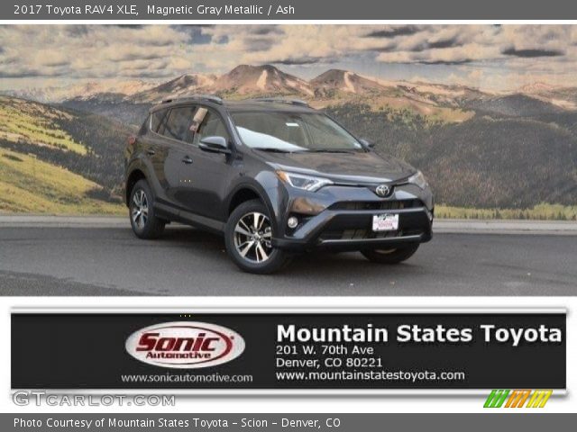 2017 Toyota RAV4 XLE in Magnetic Gray Metallic