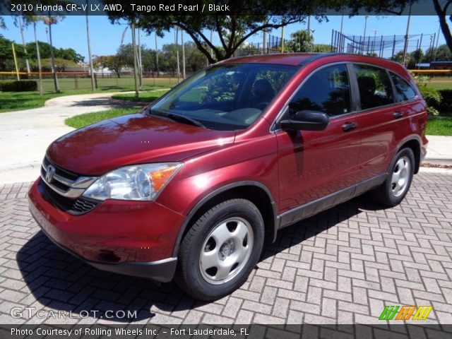 2010 Honda CR-V LX AWD in Tango Red Pearl
