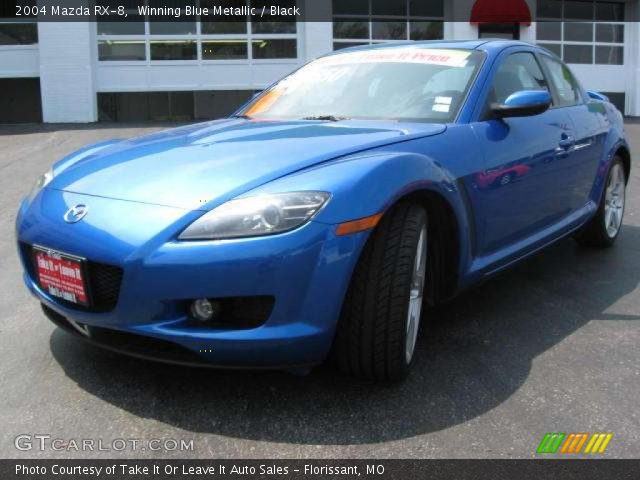 2004 Mazda RX-8  in Winning Blue Metallic
