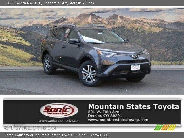2017 Toyota RAV4 LE in Magnetic Gray Metallic