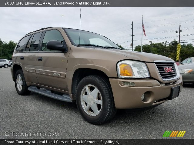 2003 GMC Envoy SLE 4x4 in Sandalwood Metallic