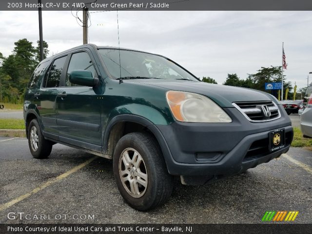 2003 Honda CR-V EX 4WD in Clover Green Pearl