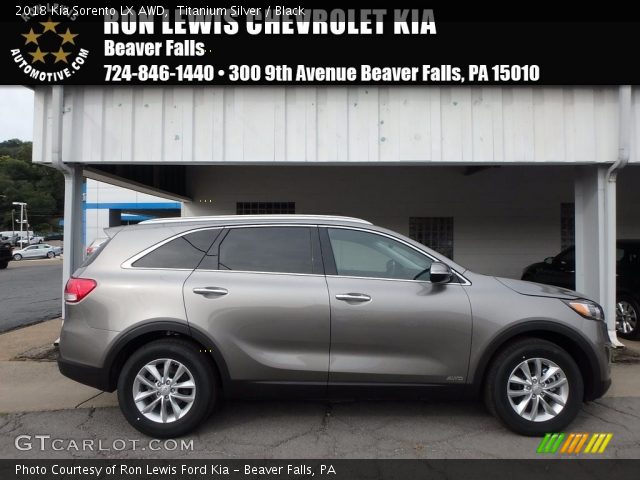 2018 Kia Sorento LX AWD in Titanium Silver