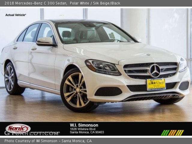 2018 Mercedes-Benz C 300 Sedan in Polar White