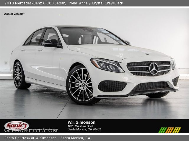 2018 Mercedes-Benz C 300 Sedan in Polar White