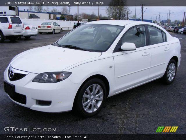 2008 Mazda MAZDA3 i Touring Sedan in Rally White