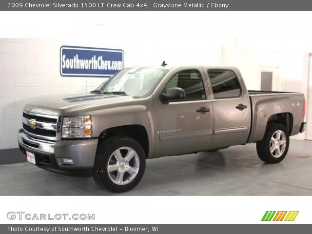 2009 Chevrolet Silverado 1500 LT Crew Cab 4x4 in Graystone Metallic