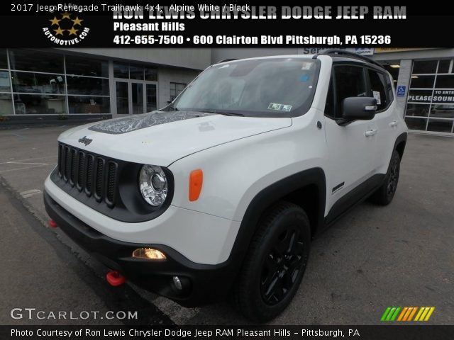 2017 Jeep Renegade Trailhawk 4x4 in Alpine White