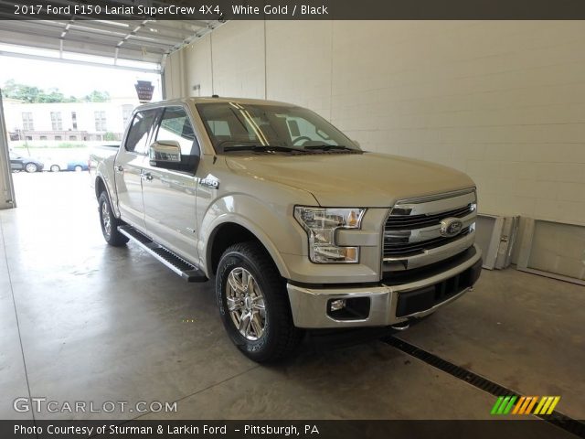 2017 Ford F150 Lariat SuperCrew 4X4 in White Gold