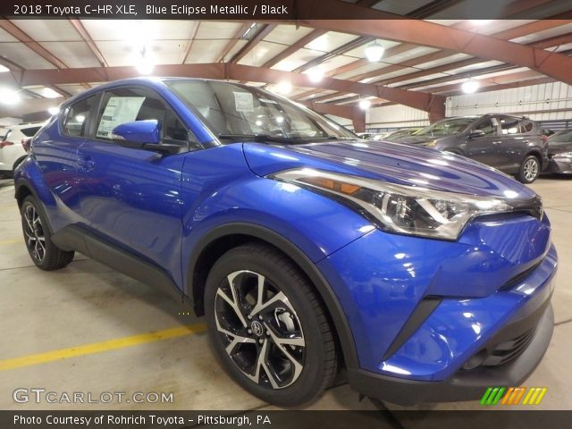 2018 Toyota C-HR XLE in Blue Eclipse Metallic