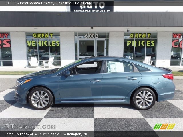 2017 Hyundai Sonata Limited in Lakeside Blue