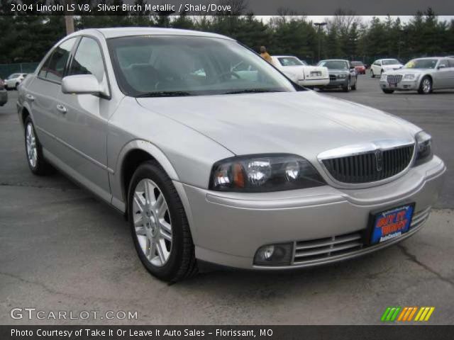 2004 Lincoln LS V8 in Silver Birch Metallic