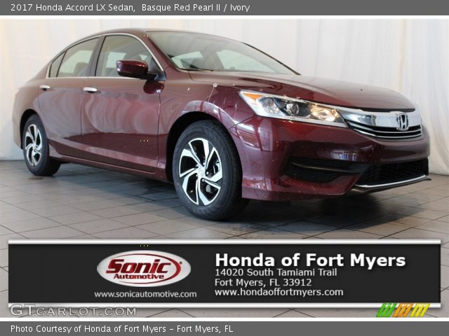 2017 Honda Accord LX Sedan in Basque Red Pearl II