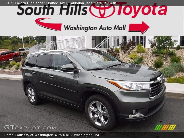 2015 Toyota Highlander Limited AWD in Alumina Jade Metallic