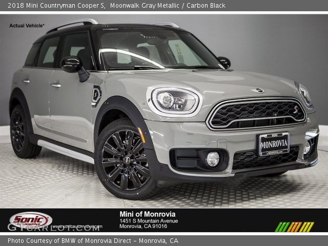 2018 Mini Countryman Cooper S in Moonwalk Gray Metallic