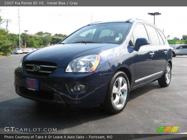 2007 Kia Rondo EX V6 in Velvet Blue