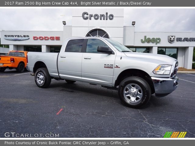 2017 Ram 2500 Big Horn Crew Cab 4x4 in Bright Silver Metallic