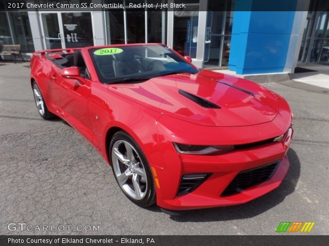 2017 Chevrolet Camaro SS Convertible in Red Hot