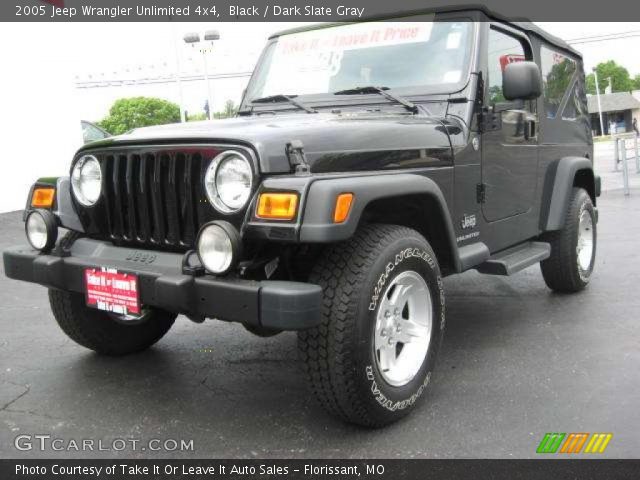 2005 Jeep Wrangler Unlimited 4x4 in Black