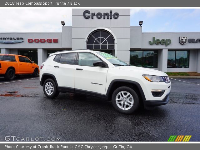 2018 Jeep Compass Sport in White
