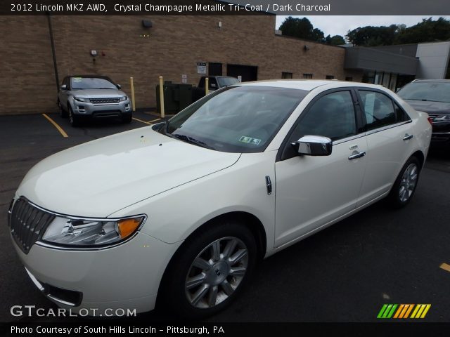2012 Lincoln MKZ AWD in Crystal Champagne Metallic Tri-Coat