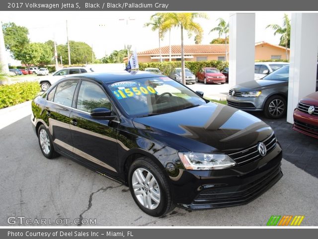 2017 Volkswagen Jetta S in Black