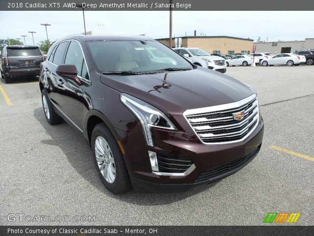 2018 Cadillac XT5 AWD in Deep Amethyst Metallic