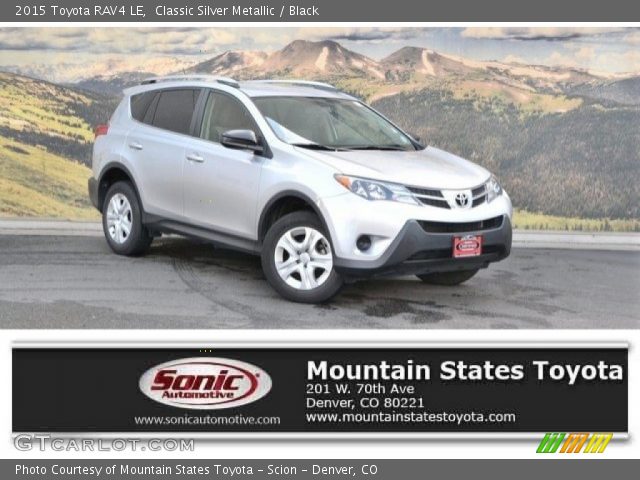 2015 Toyota RAV4 LE in Classic Silver Metallic