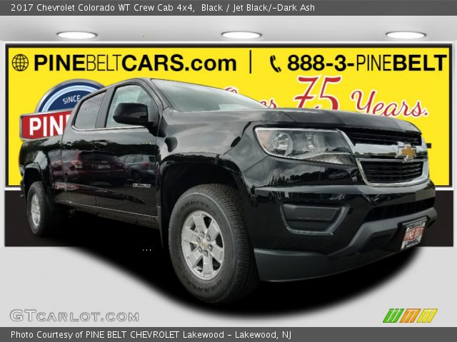 2017 Chevrolet Colorado WT Crew Cab 4x4 in Black