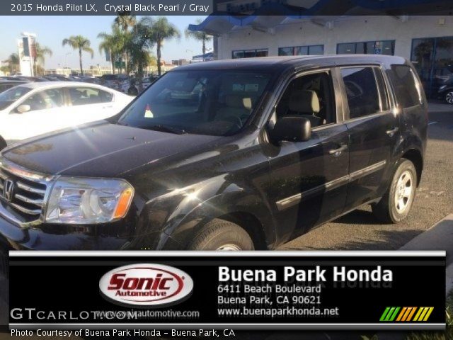 2015 Honda Pilot LX in Crystal Black Pearl