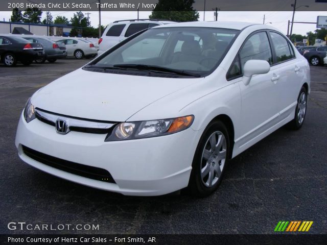 2008 Honda Civic LX Sedan in Taffeta White