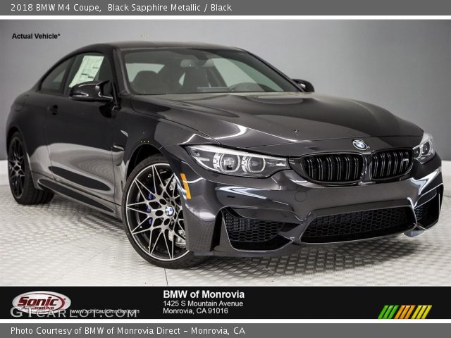 2018 BMW M4 Coupe in Black Sapphire Metallic