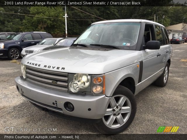 2003 Land Rover Range Rover HSE in Zambezi Silver Metallic