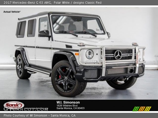2017 Mercedes-Benz G 63 AMG in Polar White
