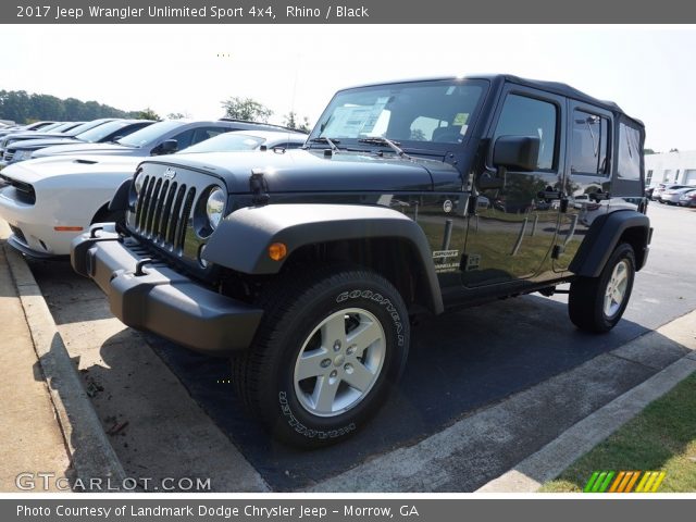 2017 Jeep Wrangler Unlimited Sport 4x4 in Rhino