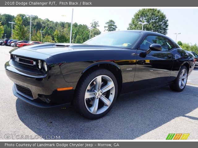 2018 Dodge Challenger R/T in Pitch Black