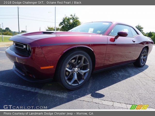 2018 Dodge Challenger SXT in Octane Red Pearl