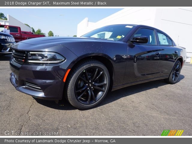 2018 Dodge Charger SXT in Maximum Steel Metallic