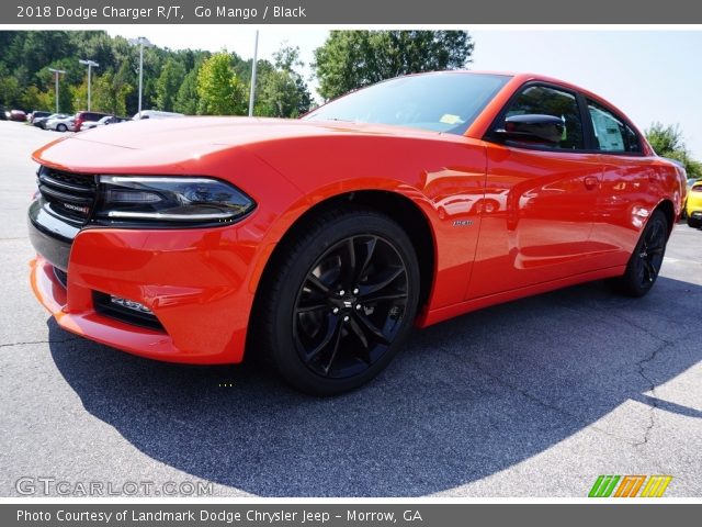 2018 Dodge Charger R/T in Go Mango