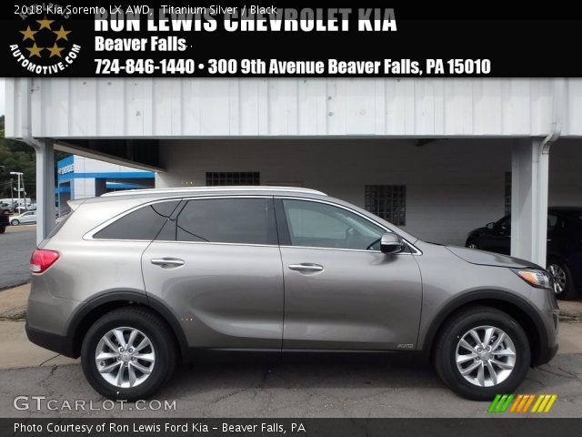 2018 Kia Sorento LX AWD in Titanium Silver