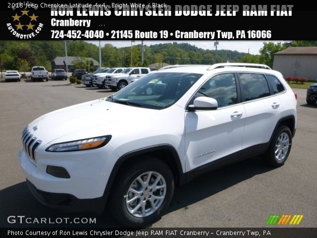 2018 Jeep Cherokee Latitude 4x4 in Bright White