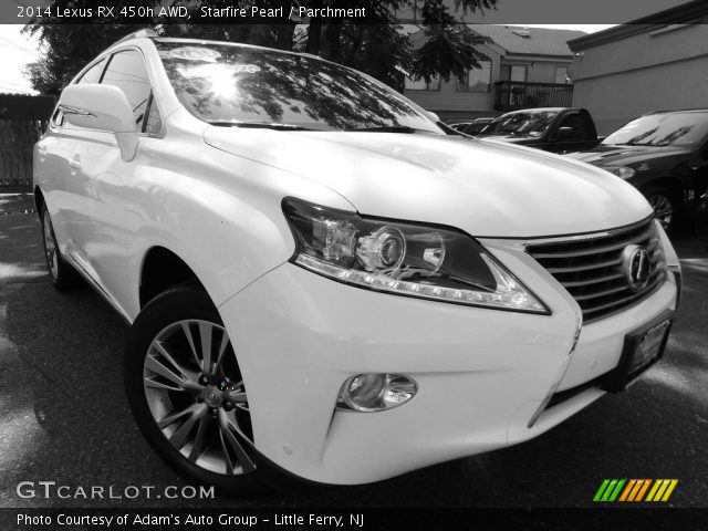 2014 Lexus RX 450h AWD in Starfire Pearl