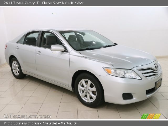 2011 Toyota Camry LE in Classic Silver Metallic