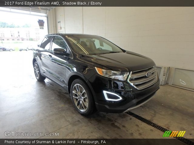 2017 Ford Edge Titanium AWD in Shadow Black