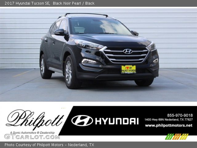 2017 Hyundai Tucson SE in Black Noir Pearl