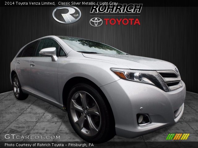 2014 Toyota Venza Limited in Classic Silver Metallic