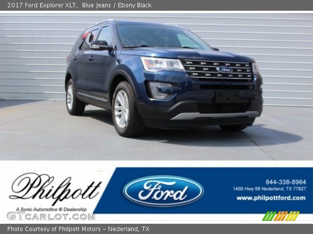 2017 Ford Explorer XLT in Blue Jeans