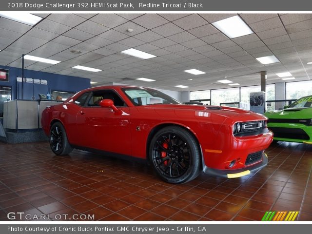 2018 Dodge Challenger 392 HEMI Scat Pack in Redline Tricoat