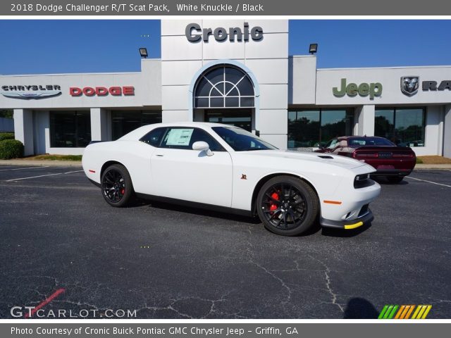 2018 Dodge Challenger R/T Scat Pack in White Knuckle