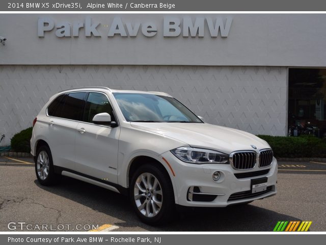 2014 BMW X5 xDrive35i in Alpine White